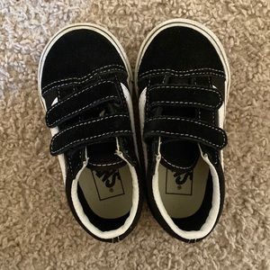 Vans boys toddler size 6.5 USED